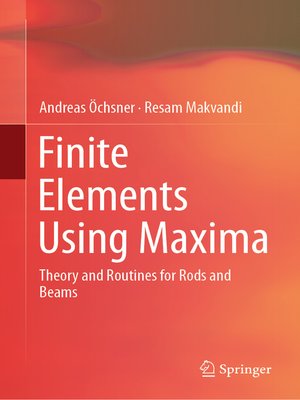 cover image of Finite Elements Using Maxima